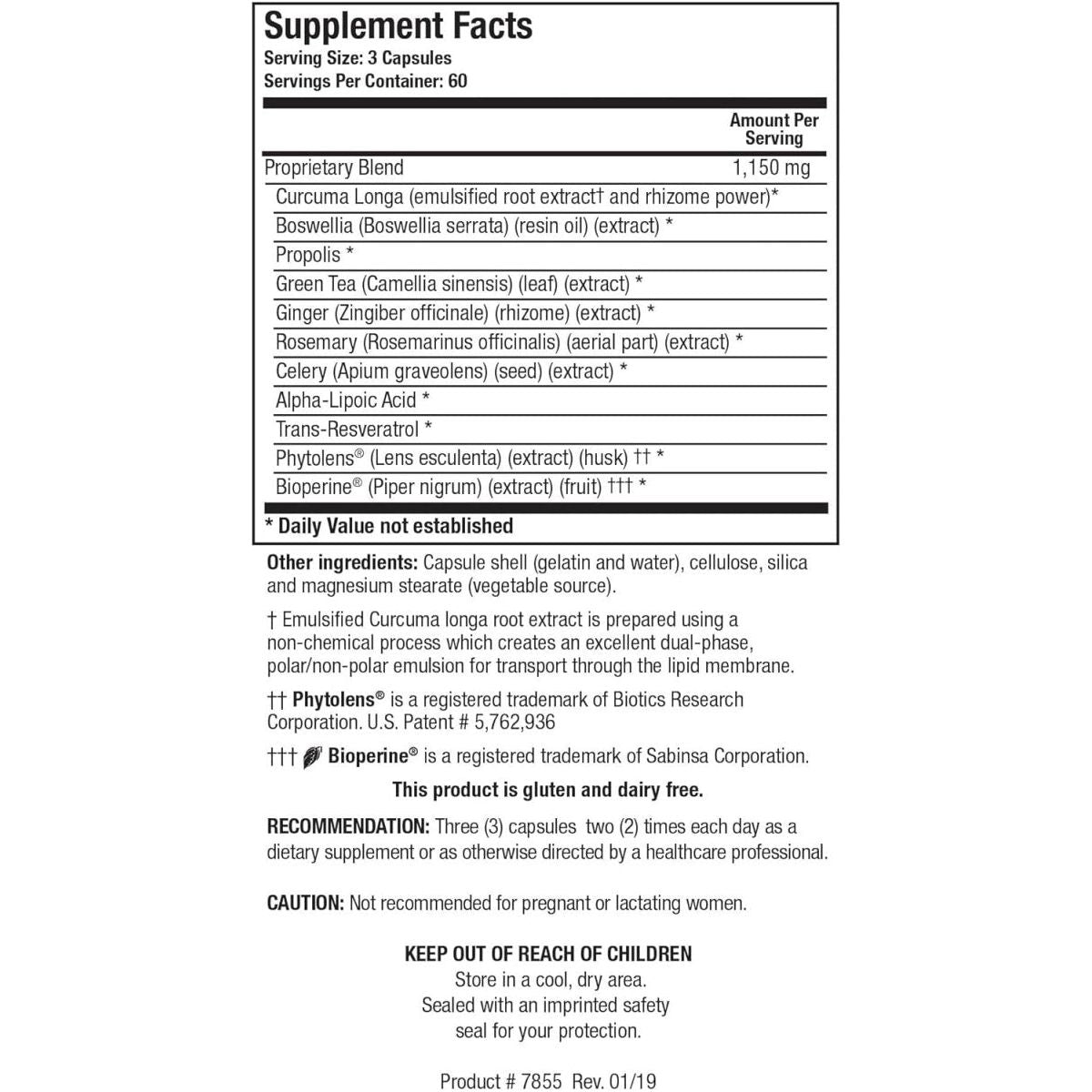 Biotics Research BIOTICS Kapparest Supplement 180 Capsules - Suppviv