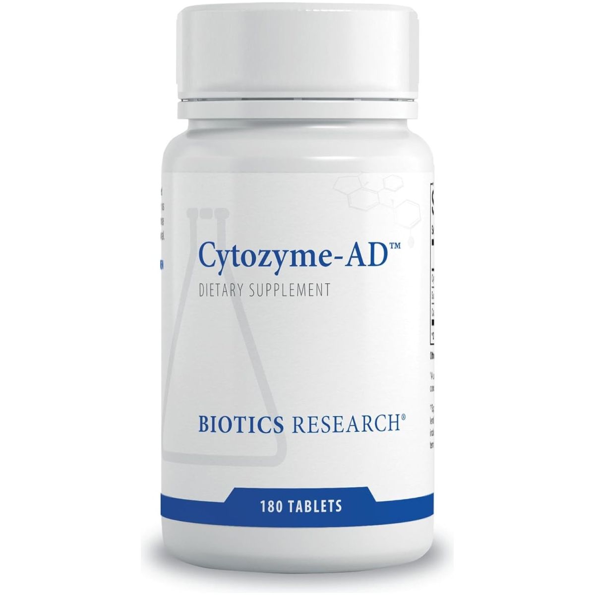 Biotics Research Cytozyme AD Supports Healthy Energy Levels, Promotes Calm 180 Tablets - Suppviv