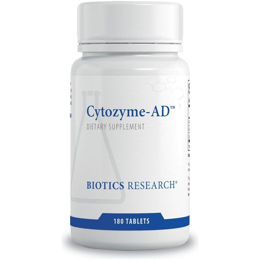 Biotics Research Cytozyme AD Supports Healthy Energy Levels, Promotes Calm 180 Tablets - Suppviv