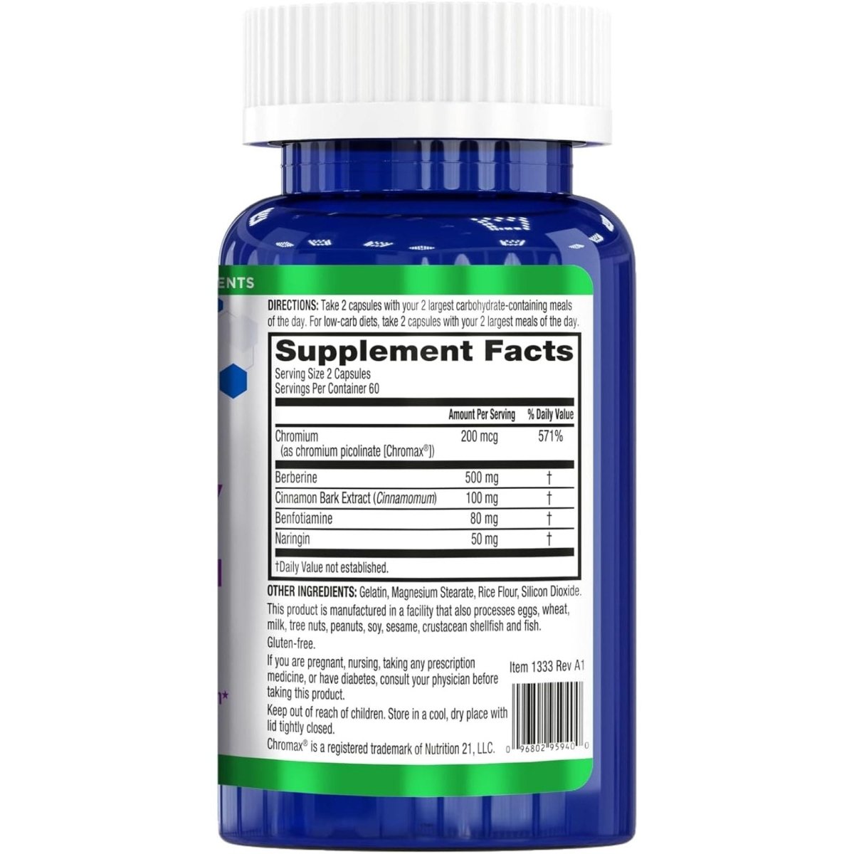 Biotrust Carb Command - Carb Management Supplement & Metabolic Support (60 Servings) - Suppviv