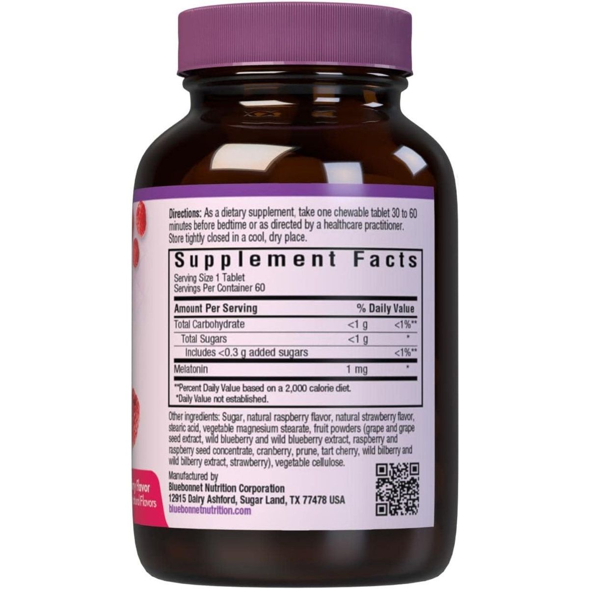 Bluebonnet Nutrition Earthsweet Melatonin 1 Mg - Suppviv