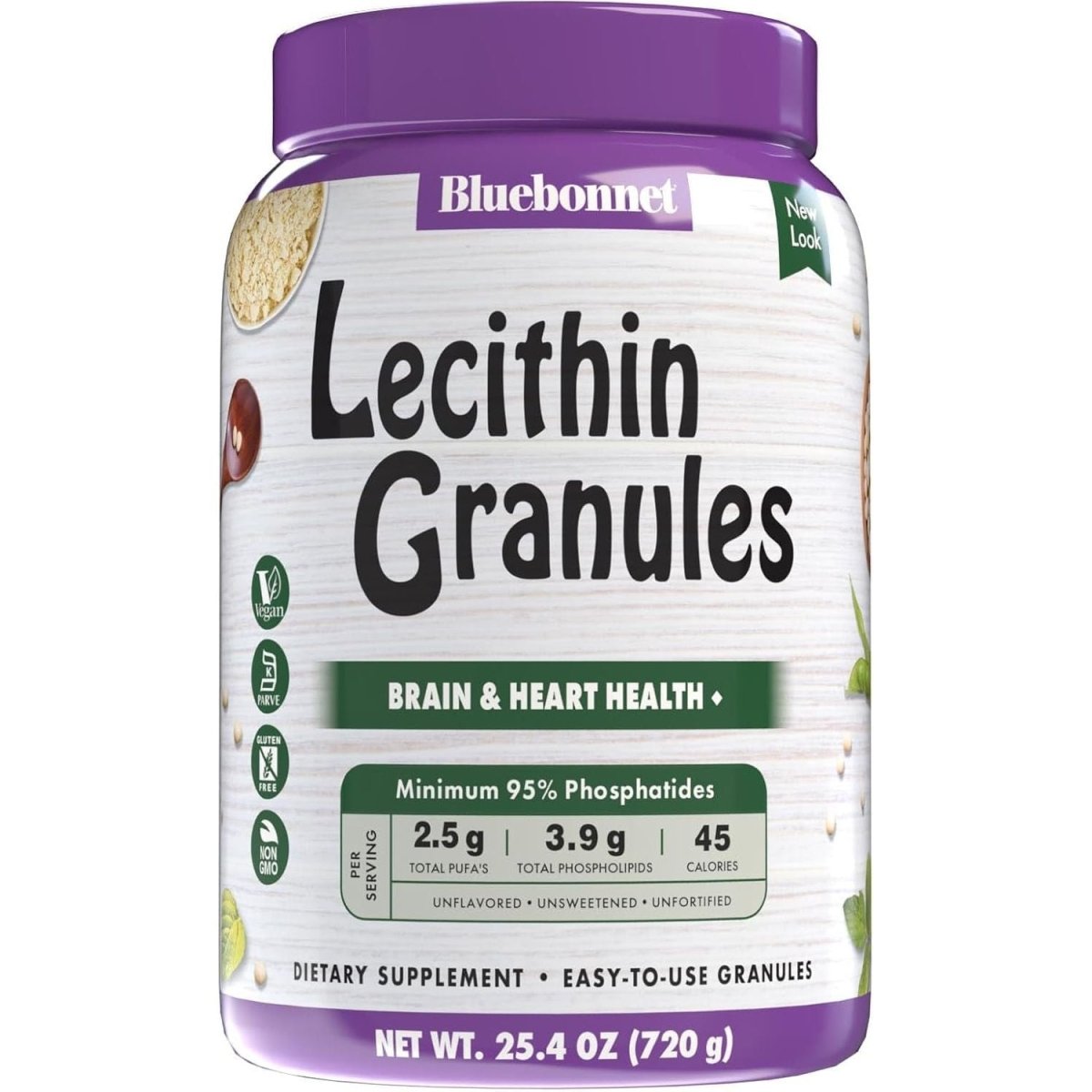 Bluebonnet Nutrition Super Earth Lecithin Granules, 25.4 Oz, 96 Servings - Suppviv