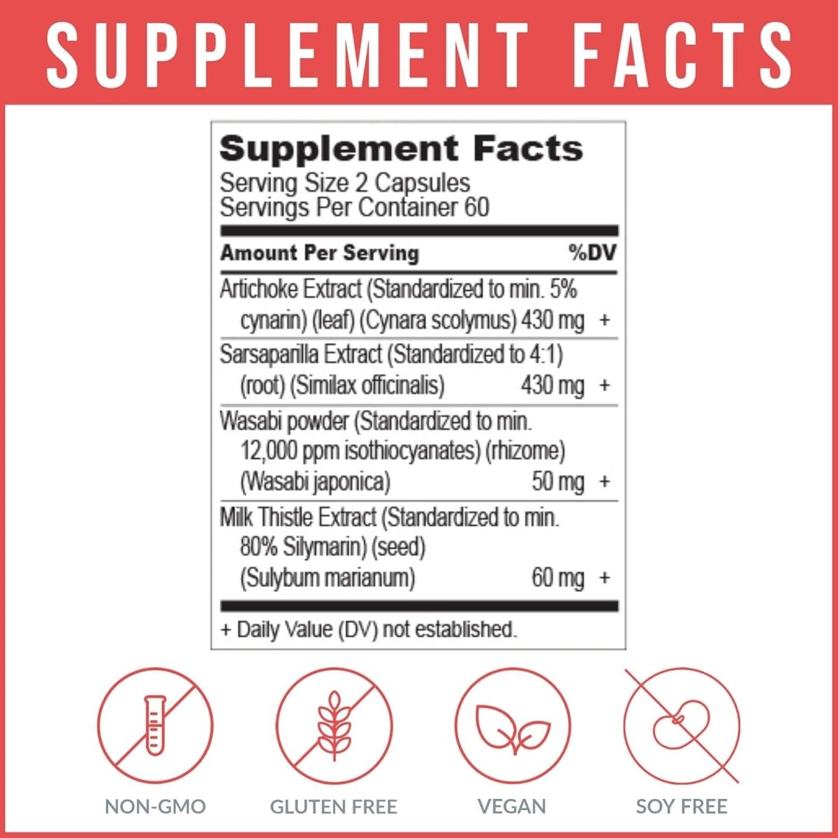 Body Ecology Livamend - Liver Supplement with Milk Thistle and Artichoke 120 Capsules - Suppviv