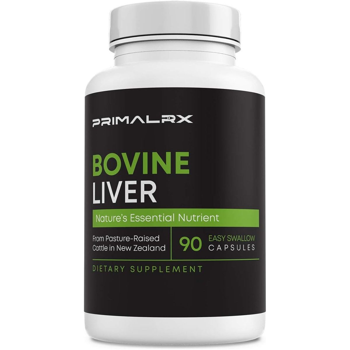 Bovine Liver: Grass Fed Beef Liver 90 Capsules 1 PACK - Suppviv