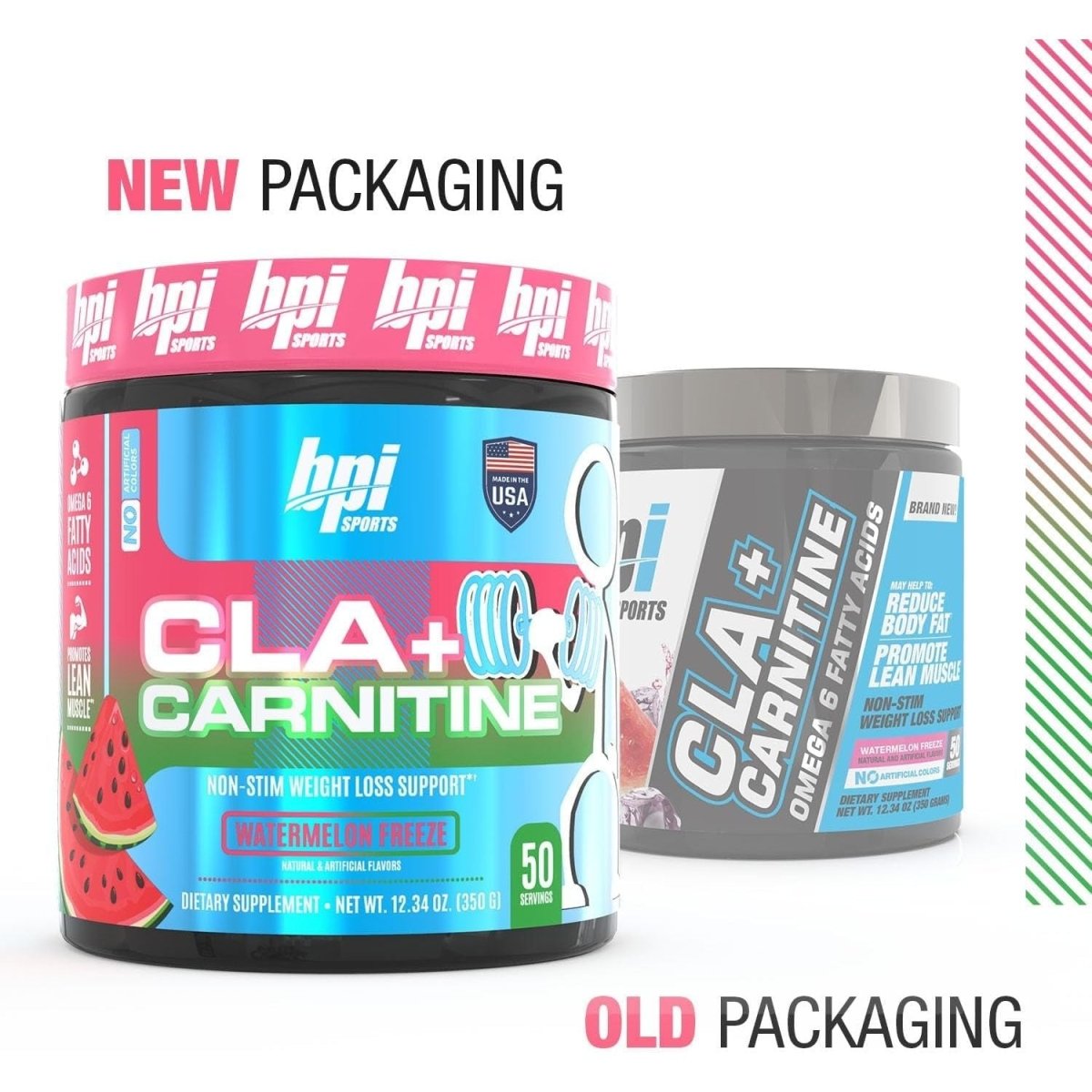 BPI Sports Cla+Carnitine–Conjugated Linoleic Acid–Weight Loss Formula 50 Servings – 12.34 Oz - Suppviv