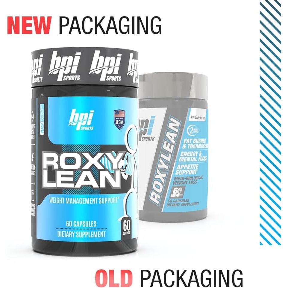 BPI Sports - Roxylean Extreme Fat Burner & Weight Loss Supplement, 60Count - Suppviv