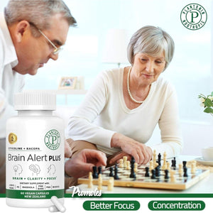 Brain Alert with Citicoline and Bacopa Monnieri - Suppviv