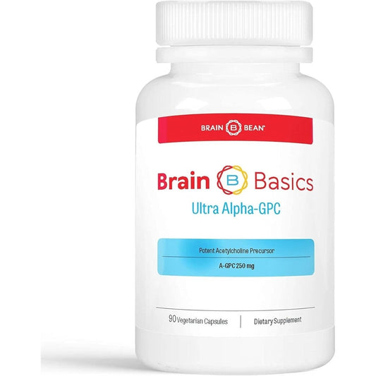 Brain Basics Ultra Alpha - Gpc | 500 Mg A - GPC | 90 Servings - Suppviv
