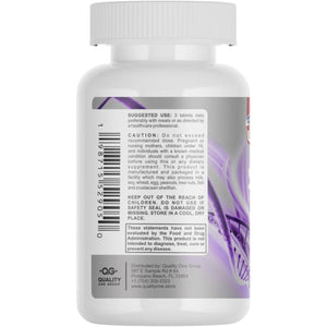 Brain Health Supplements | Choline, Chamomile and Passionflower Vitamins - Supports Mood & Mental Focus - 60 Capsules - Suppviv
