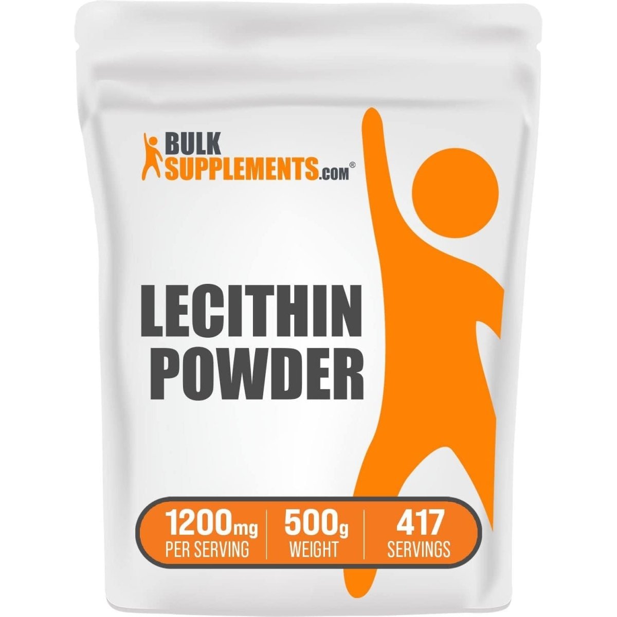 Bulksupplements.Com Soy Lecithin Powder - Lecithin Supplement, Lecithin 1200Mg Powder - 500G (1.1 Lbs) - Suppviv