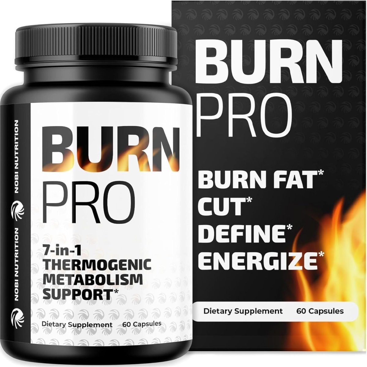 Burn Pro 7 - In - 1 Thermogenic Metabolism Booster & Weight Management Support 60Ct - Suppviv