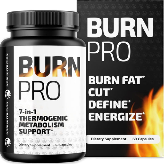 Burn Pro 7 - In - 1 Thermogenic Metabolism Booster & Weight Management Support 60Ct - Suppviv