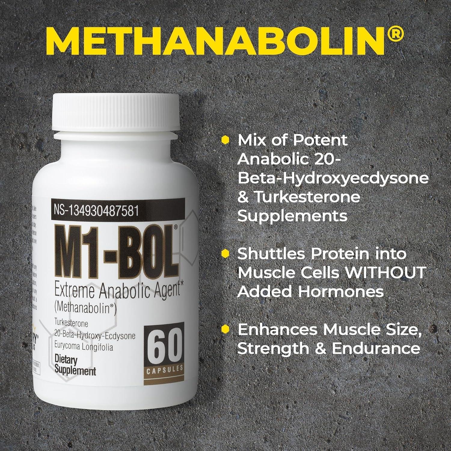 Avry Labs Extreme Anabolic Supplement  W/Turkesterone to Support Muscle Growth, Strength, Recovery, 60 Capsules.