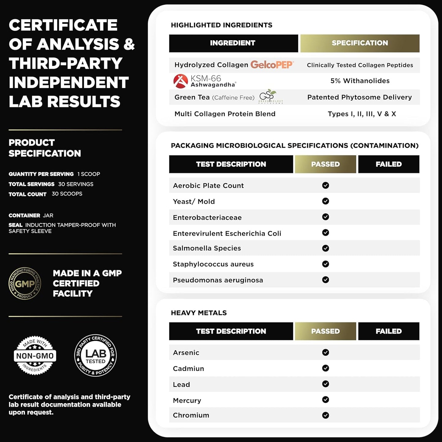 ELMNT Super Collagen Powder for Women Weight Loss + Beauty W. Probiotics, Hyaluronic Acid, ACV, KSM-66, Biotin (Unflavored)