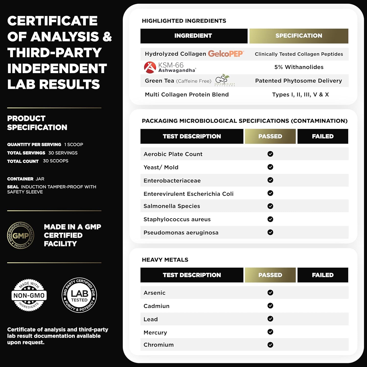 ELMNT Super Collagen Powder for Women Weight Loss + Beauty W. Probiotics, Hyaluronic Acid, ACV, KSM-66, Biotin (Unflavored)