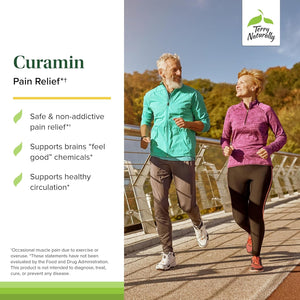 Terry Naturally Curamin - Curcumin Supplement for Circulation & Endorphin Support - 60 Capsules