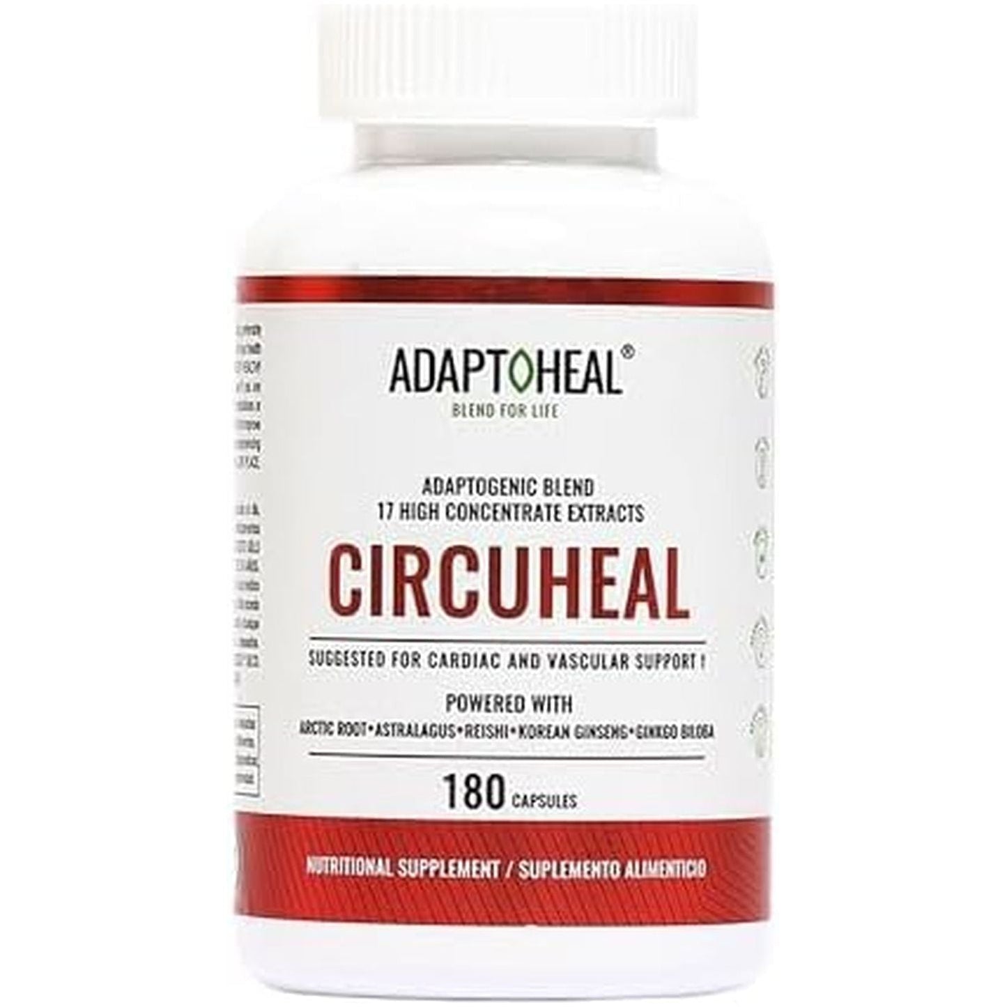 Blood Pressure Support Supplement – Supports Cardiovascular, Heart Health and Blood Circulation (180 Capsules)