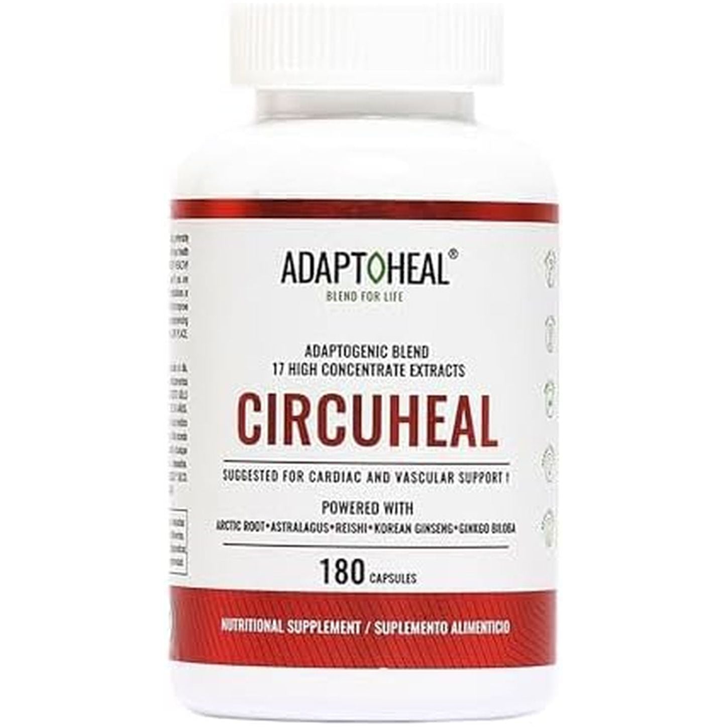 Blood Pressure Support Supplement – Supports Cardiovascular, Heart Health and Blood Circulation (180 Capsules)