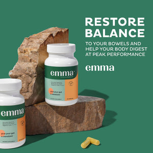Emma Doctors Endorsed Gut Health Supplement - Gut Health & Colon Cleanse Formula 60 Capsules 