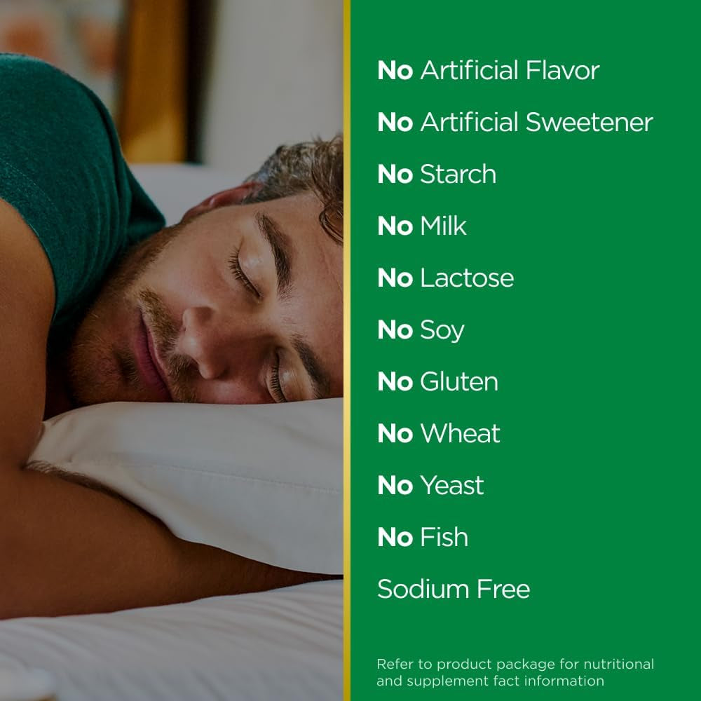 Nature'S Bounty Sleep Gummies, 3Mg Melatonin 60 Count