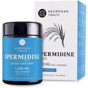 Neurogan Spermidine Supplement - 1200Mg - for Cellular Health, Anti-Aging & Energy* - Made in USA - 10MG - 120 Servings