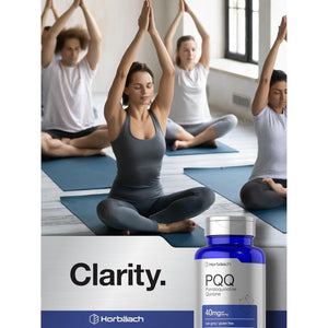 Horbäach PQQ Supplement 40 Mg | 120 Capsules | Pyrroloquinoline Quinone Disodium Salt