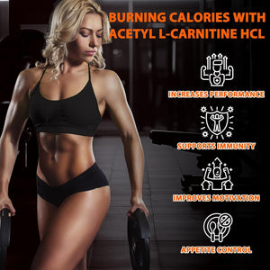 Fat Burner for Men Women - Appetite Suppressant for Weight Loss 60 Count