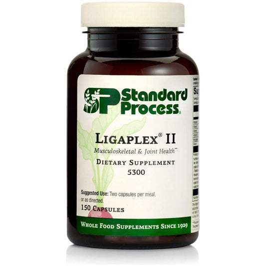 Standard Process Ligaplex II - Manganese Supplement with Vitamin B12, a & D - Skeletal System & Joint Support Supplement - 150 Capsules