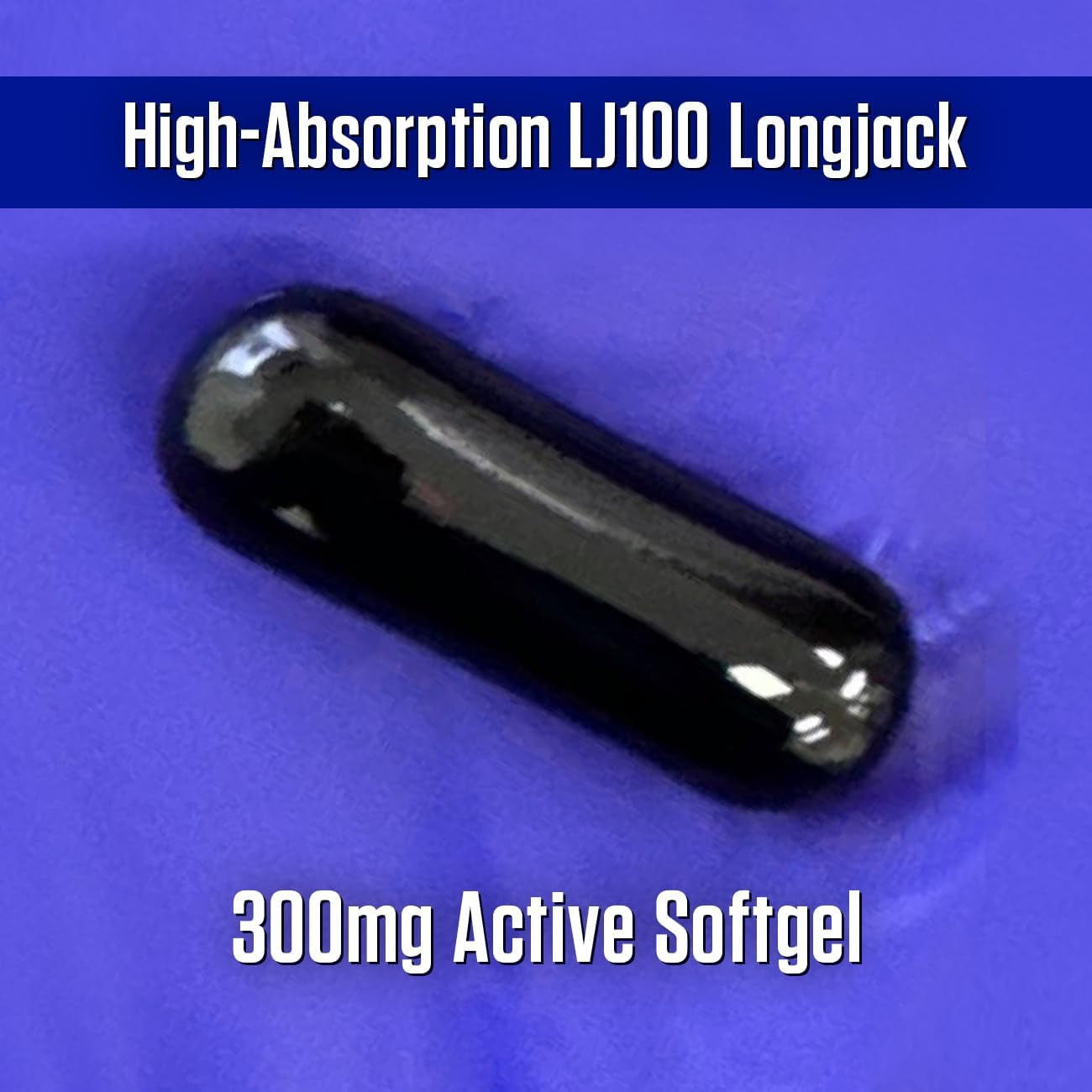 Omega-Man 300Mg LJ100 – Elevates Free Testosterone with Enhanced Absorption - 30 Softgels