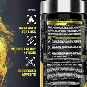 Nutrex Research Lipo6 Black Intense Ultra Concentrate Thermogenic Belly Fat Burner (60 Pills)