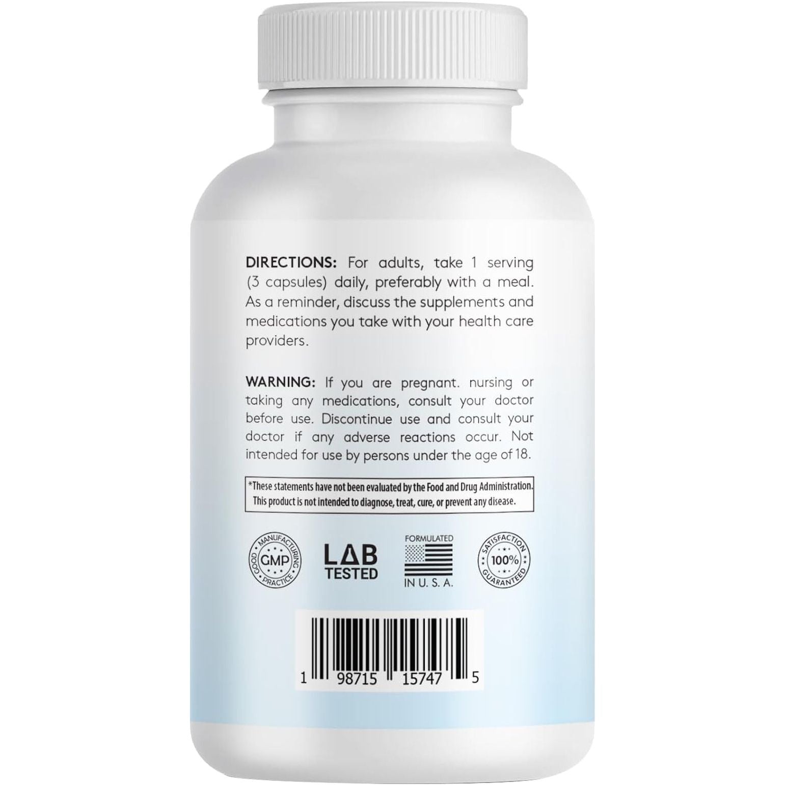 Infusions Maximum Strength Pure Sam-E 1200Mg 90 Vegetable Capsules (S-Adensoyl-Methionine)