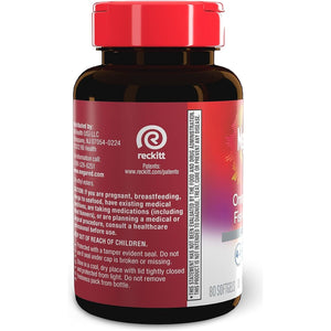 Megared Omega-3 Fish Oil + High Absorption Krill Oil 500Mg Softgels (80 Count)