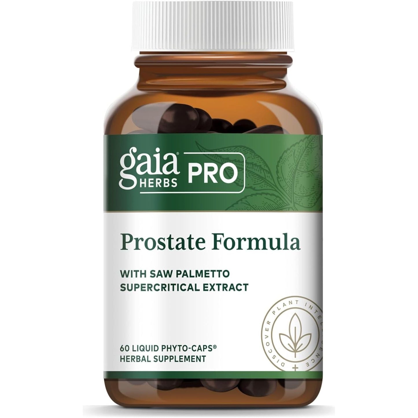 Gaia Herbs Pro Prostate Support - with Saw Palmetto, Stinging Nettle & More - 60 Vegan Liquid Phyto-Capsules