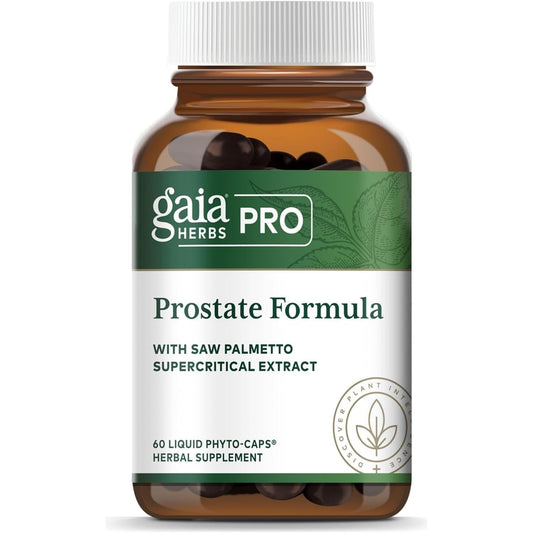 Gaia Herbs Pro Prostate Support - with Saw Palmetto, Stinging Nettle & More - 60 Vegan Liquid Phyto-Capsules
