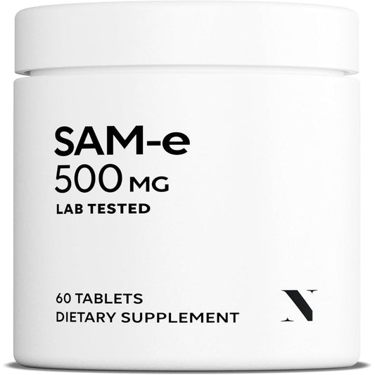 Newt'S Sam-E 500Mg per Tablet for Brain, Joint, Liver, and Mood Support Supplement 60 Servings