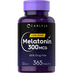 Carlyle Melatonin 300 Mcg - 365 Tablets