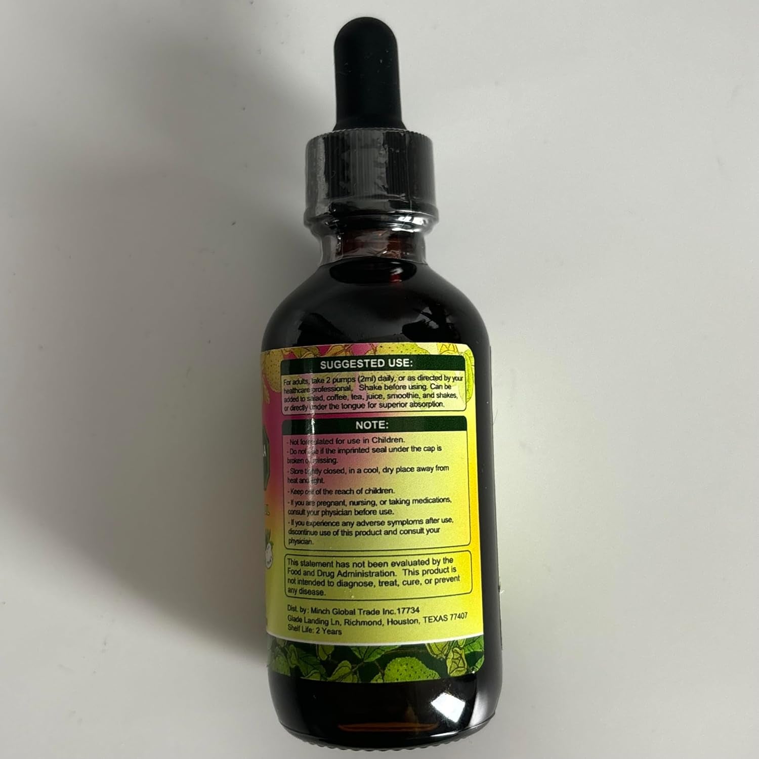 Soursop Bitters Liquid Drops with Irish Sea Moss, Black Seed Oil, Soursop Graviola Leaves Extract - Slowing Cell-Aging, Gut Cleanse, Detox & Immunity Health