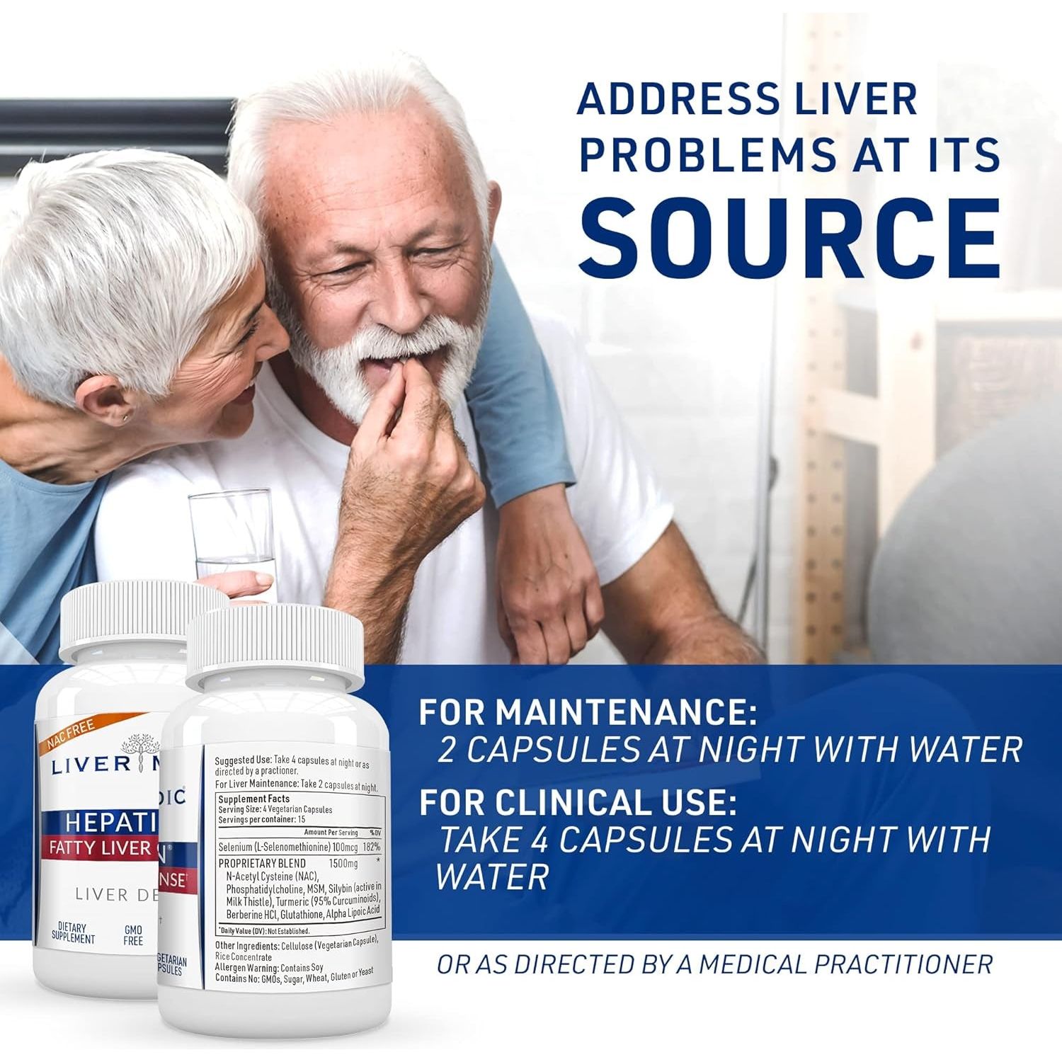 Hepatiben Liver Detox Cleanse for Regeneration W/Digestive Repair 60 Vegetarian Caps