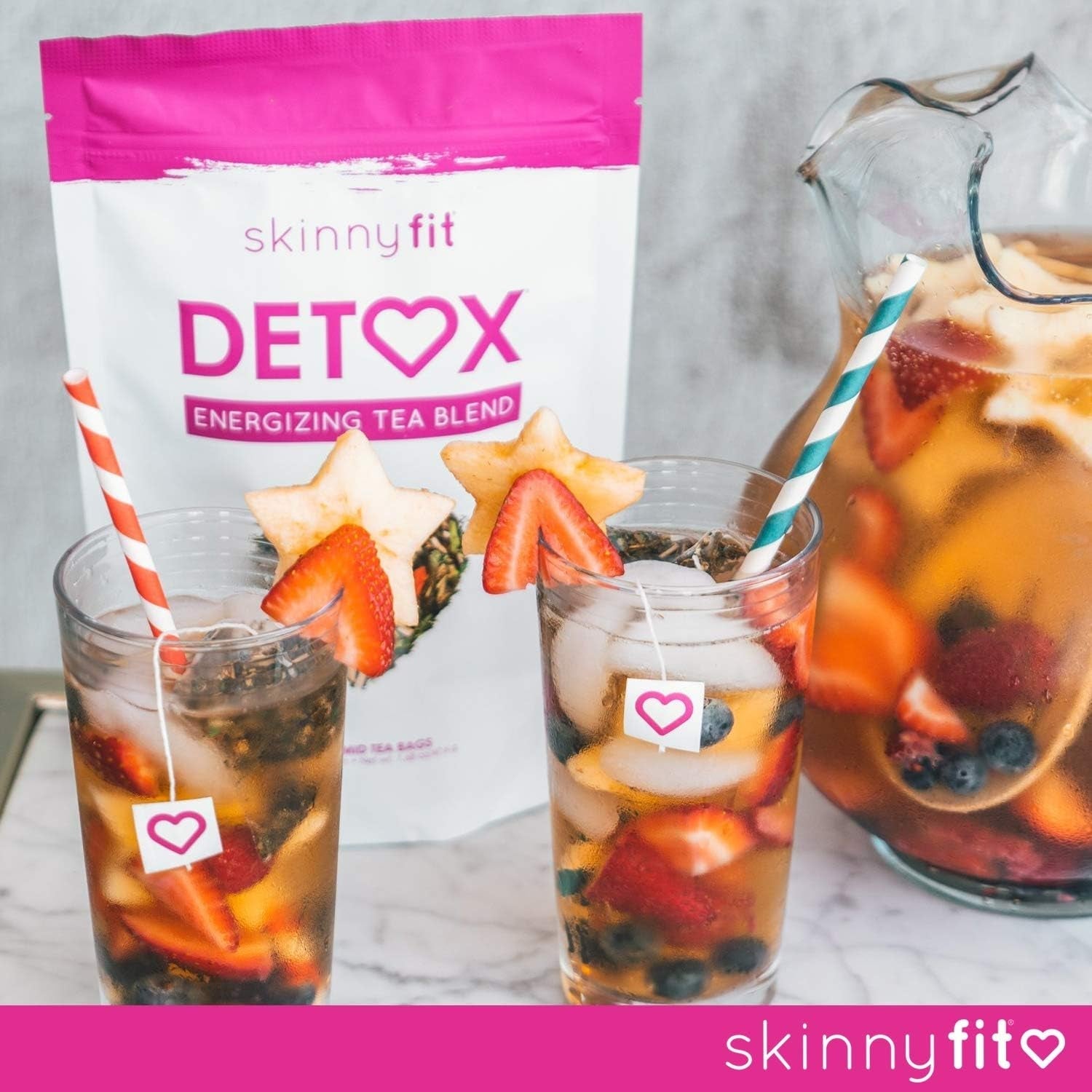 Skinnyfit Detox Tea: All-Natural, Laxative-Free, Supports a Healthy Weight 28 Servings