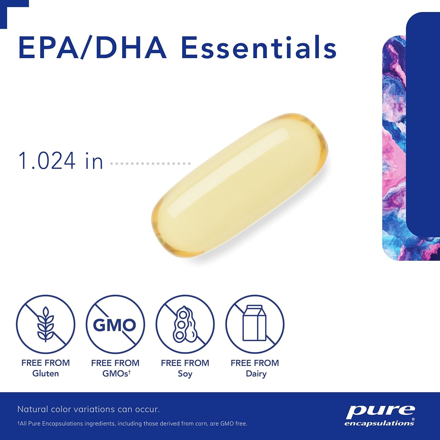 Pure Encapsulations EPA/DHA Essentials to Support Cardiovascular Health 180 Softgels
