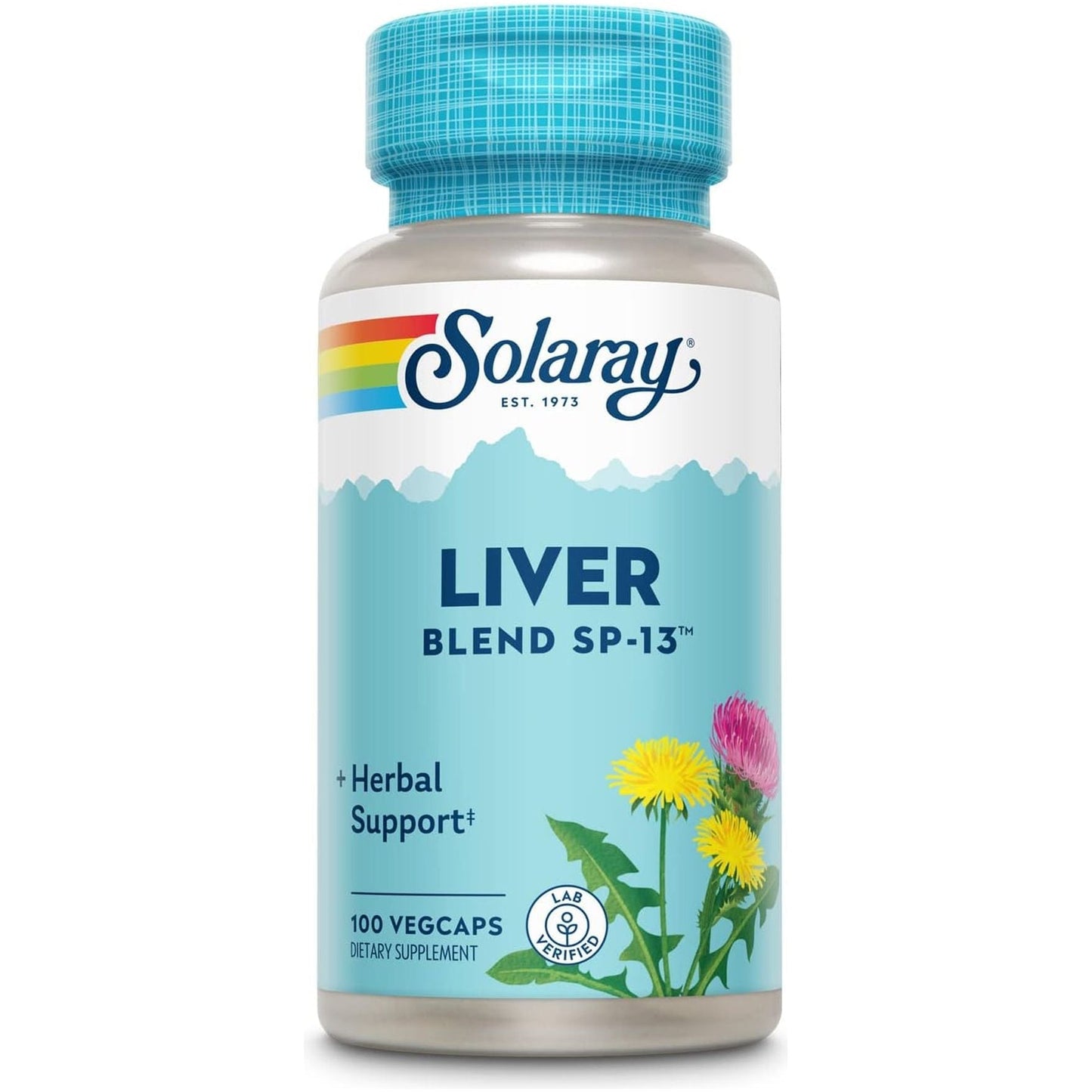 Solaray Liver Blend SP-13, Traditional Liver Support, 100 Servings,