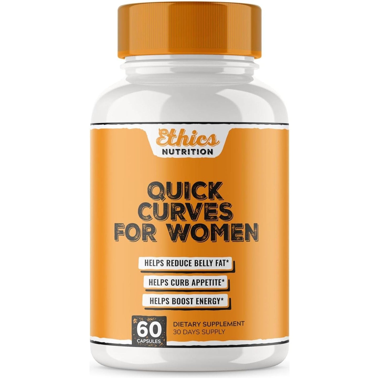 Quick Curves - Fat Burner Weight Loss Pills for Women | Appetite Suppressant 60 Capsules