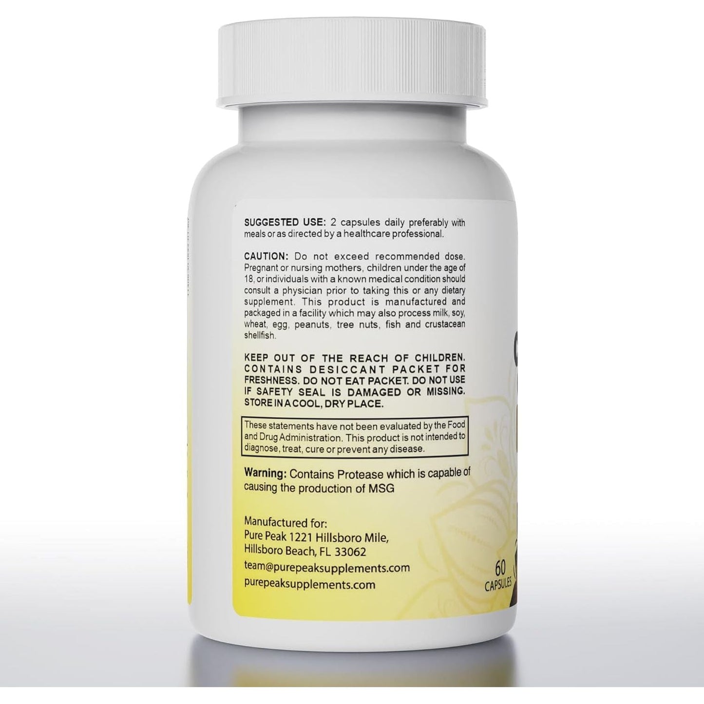 Candida Cleanse - Gut & Colon Support (60 Capsules)