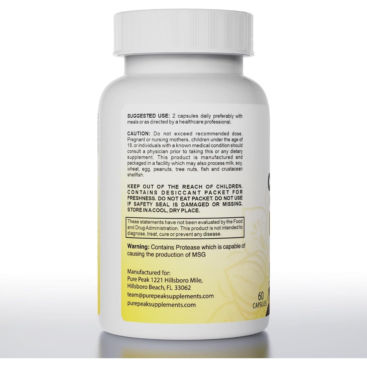 Candida Cleanse - Gut & Colon Support (60 Capsules)