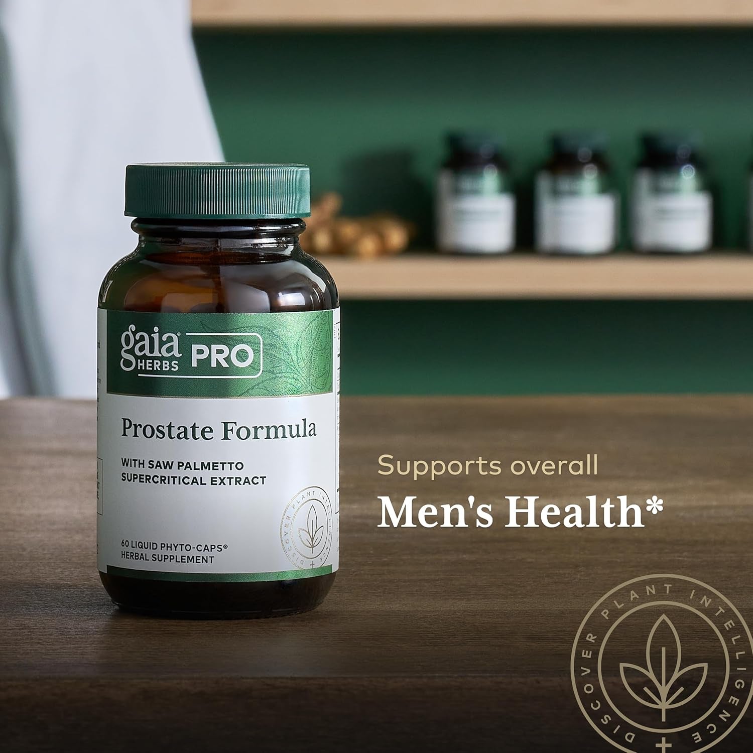 Gaia Herbs Pro Prostate Support - with Saw Palmetto, Stinging Nettle & More - 60 Vegan Liquid Phyto-Capsules