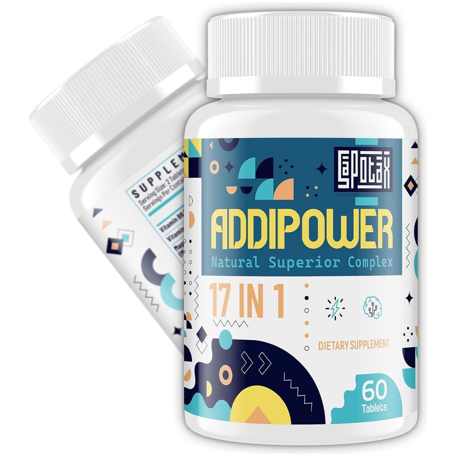 17-In-1 Brain Supplement for Memory and Focus | Nootropic Brain Supplement for Mental Clarity, Concentration, Alertness (60 Tablets)