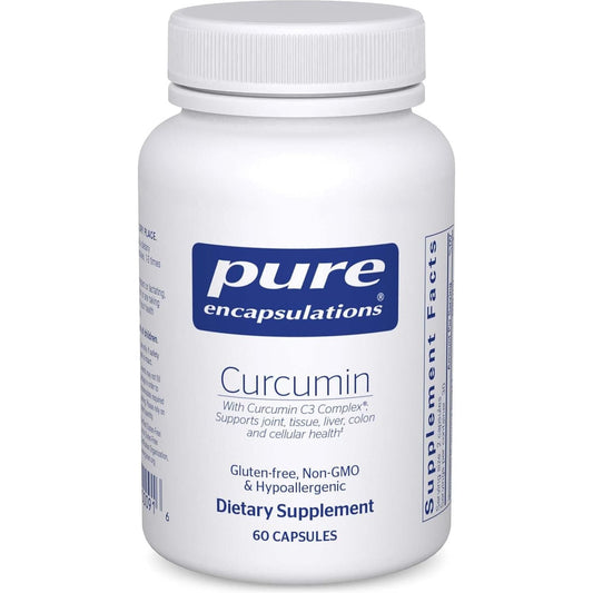 Pure Encapsulations Curcumin - Supports Joint Health & Liver Health  60 Capsules/500 Mg