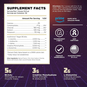 Vintage Build – Post Workout Recovery & Muscle Building Powder Drink for Muscular Strength & Growth (377G)