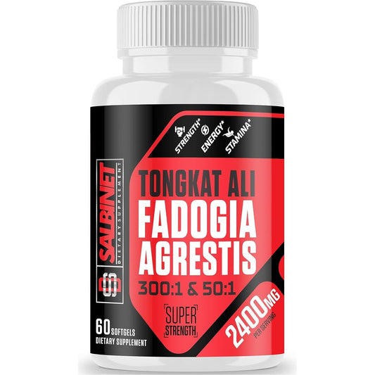 2400Mg Fadogia Agrestis Tongkat Ali Supplements - 1400Mg Fadogia Agrestis & 1000Mg Tongkat Ali