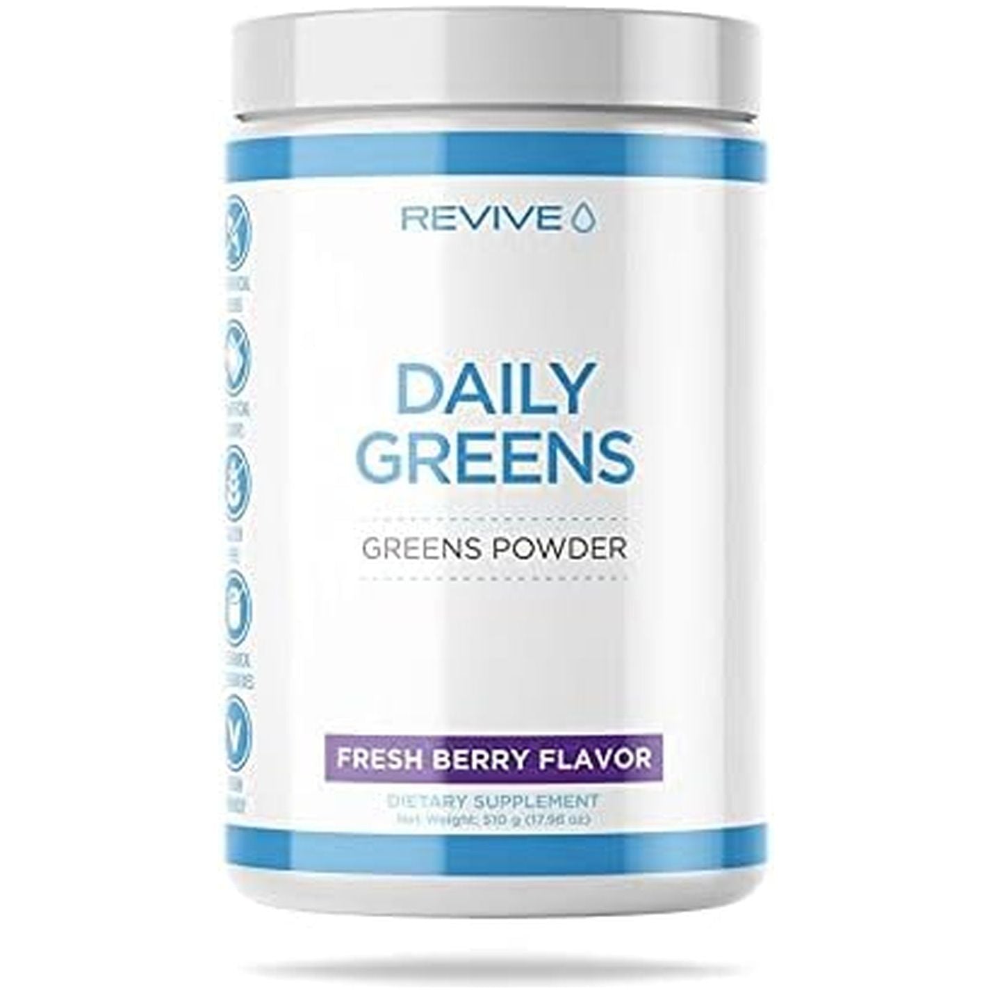 Revive MD Daily Green Powder Superfood (Fresh Berry) to Support Energy Levels